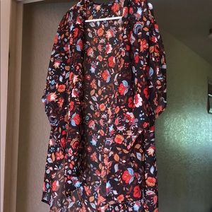 Fall inspired kimono